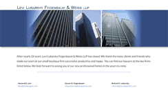 Desktop Screenshot of llf-law.com