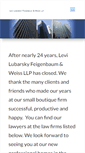 Mobile Screenshot of llf-law.com